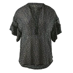 CAbi Swiss Dot Blouse